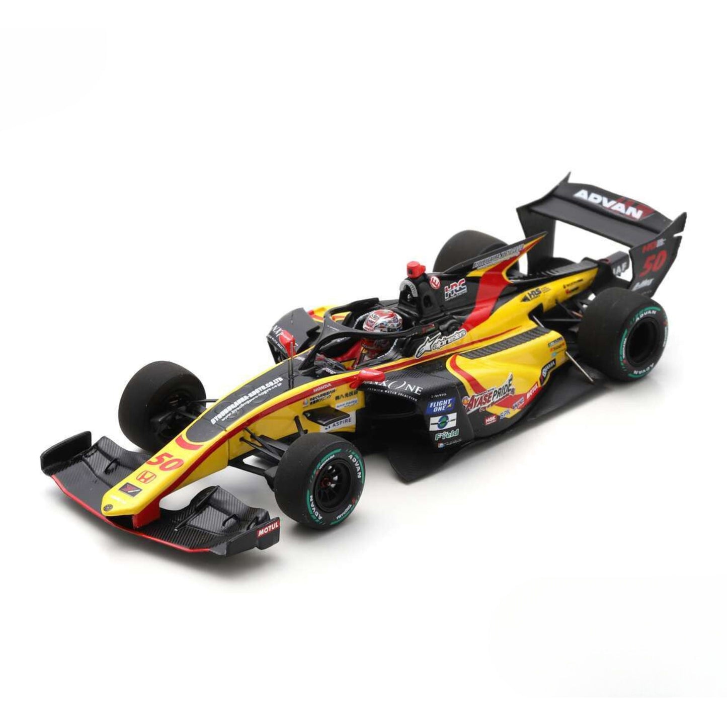 Honda Super Formula B-MAX SF23 Nobuharu Matsushita (BYOBUGAURA B-Max Racing Team M-TEC HR-417E 2023) in Black/Yellow