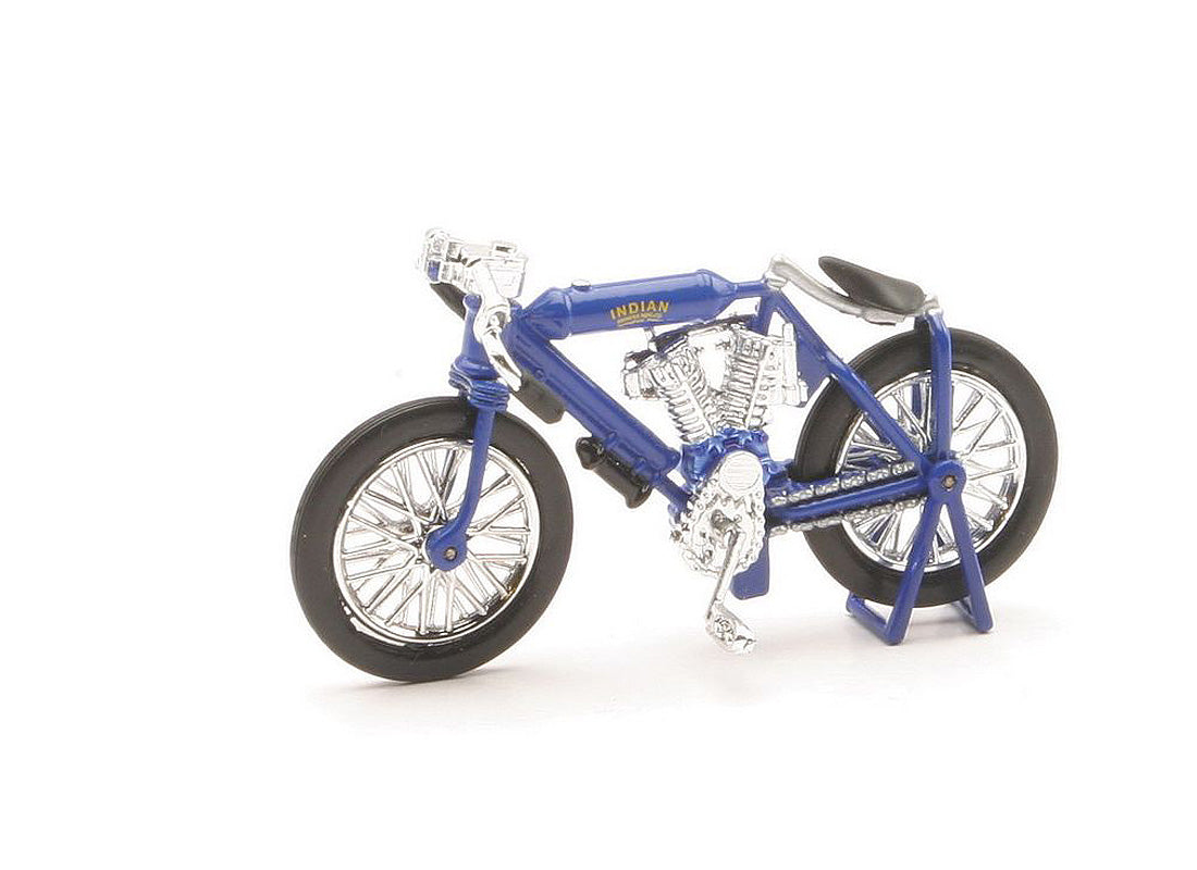 Indian Twin Racer (1908) in Blue