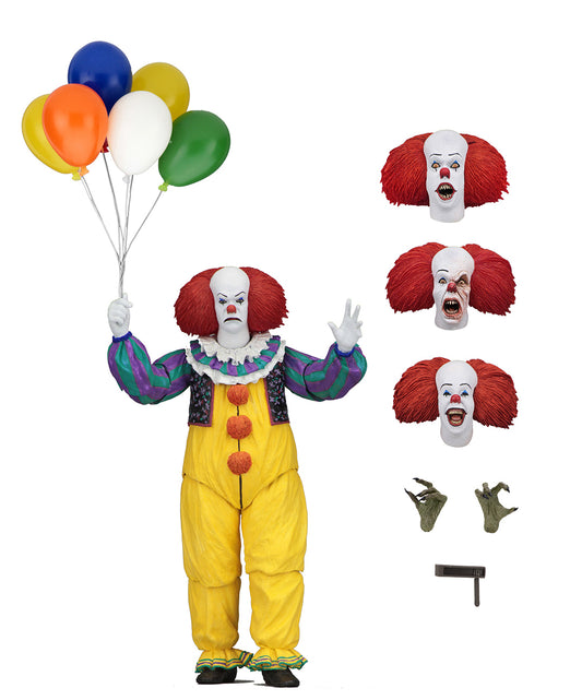 Pennywise Ultimate Edition Poseable Figure From It (1990)
