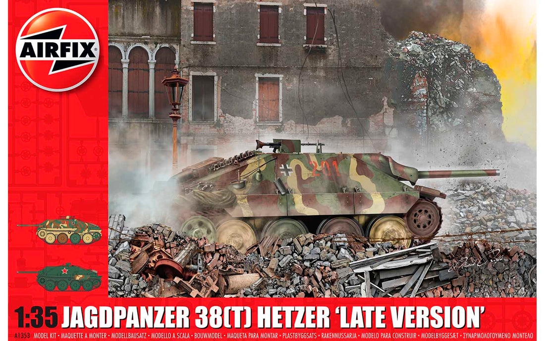 Jagdpanzer 38 T Hetzer (Late Version 1945) [Kit]