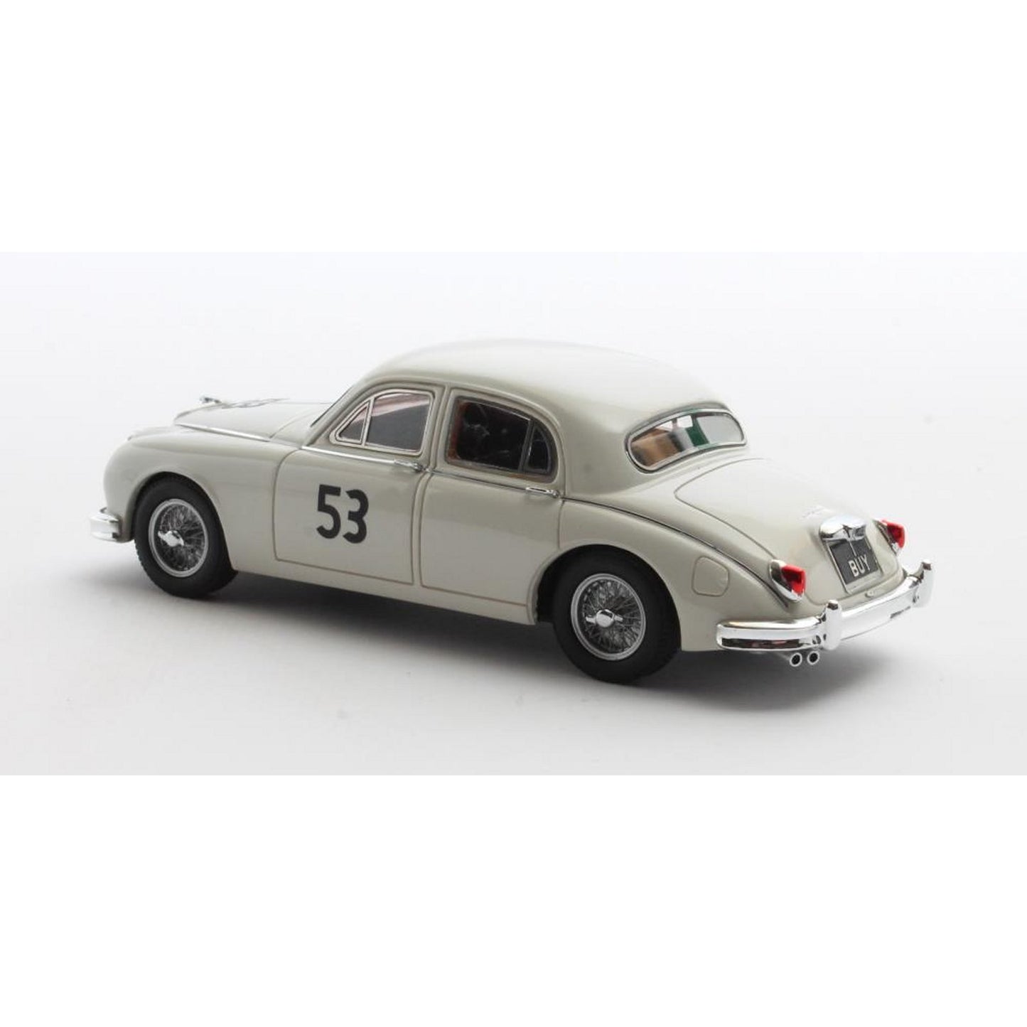 Jaguar 3.4 Litre No.53 Roy Salvadori (2nd Silverstone International Trophy Meeting 1959) in Grey