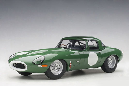 Jaguar E Type Lightweight in Racing Green