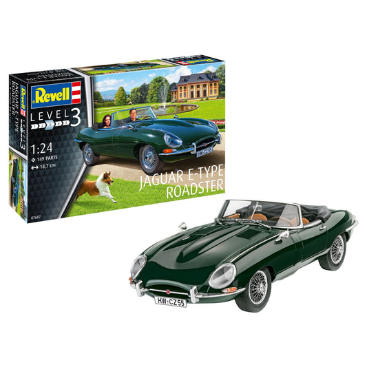 Jaguar E-Type Roadster [Kit] in Green