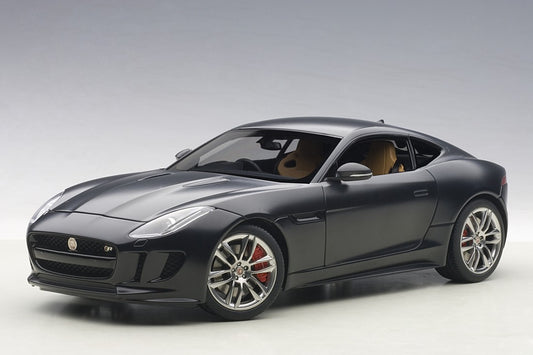 Jaguar F Type R Coupe (2015) in Matt Black