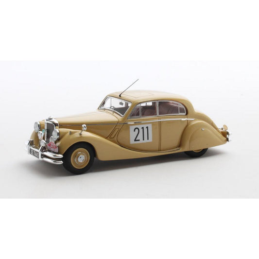 Jaguar Mk V No.211 C.Vard/A.Jolley (3rd Monte Carlo Rally 1951) in Beige