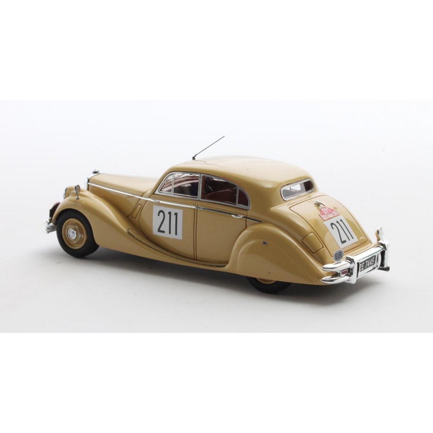 Jaguar Mk V No.211 C.Vard/A.Jolley (3rd Monte Carlo Rally 1951) in Beige
