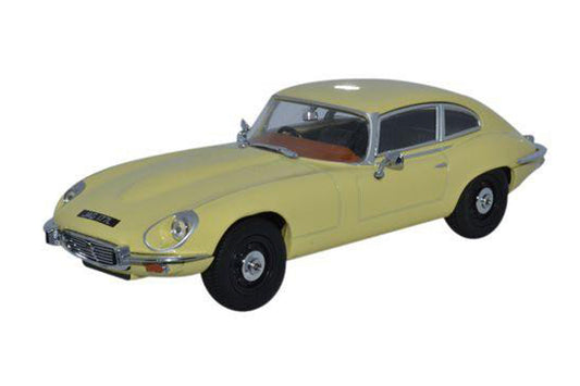 Jaguar V12 E Type Coupe in Primrose Yellow