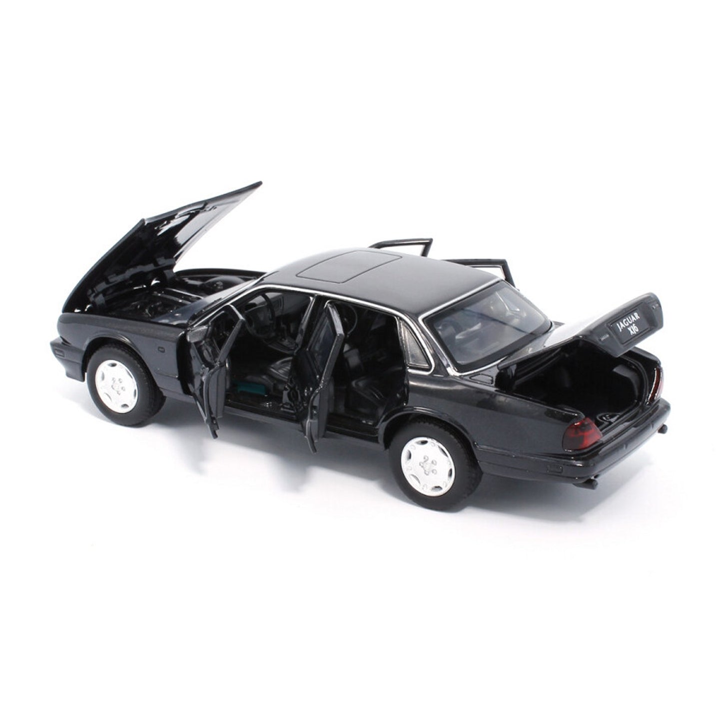 Jaguar XJ6 (Pull Back and Go with Working Lights and Sound) in Black