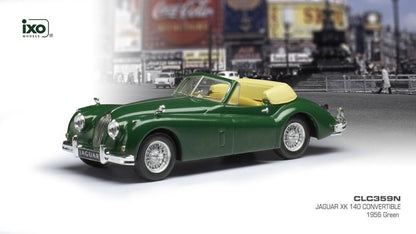 Jaguar XK 140 Convertible (1956) in Green