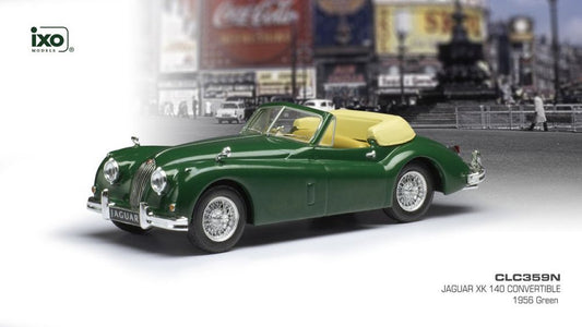 Jaguar XK 140 Convertible (1956) in Green