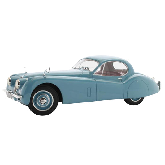 Jaguar XK120 FHC (1951-54) in Pastel Blue
