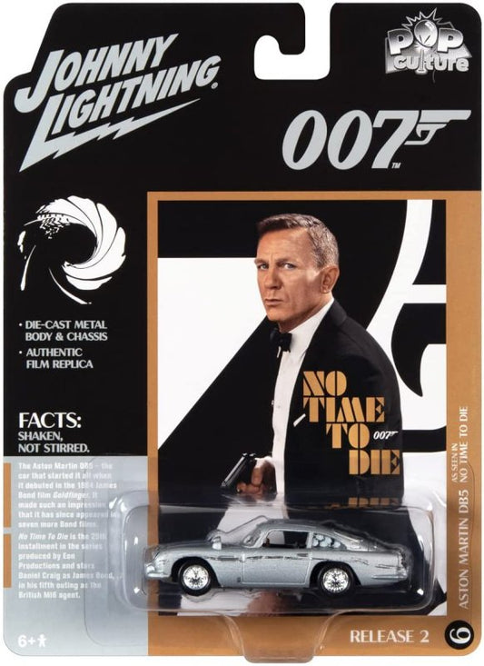 Aston Martin DB5 From James Bond No Time To Die in Silver