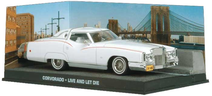Cadillac Corvorado From James Bond Live and Let Die in White