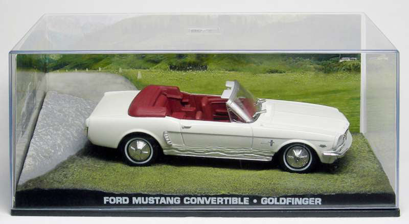 Ford Mustang Convertible From James Bond Goldfinger in White