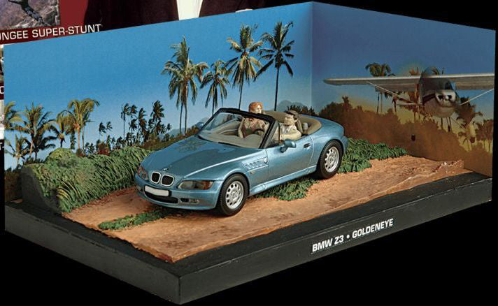 BMW Z3 From James Bond GoldenEye in Blue