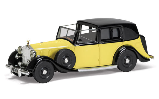 Rolls Royce Phantom III Sedanca de Ville From James Bond Goldfinger in Black and Yellow