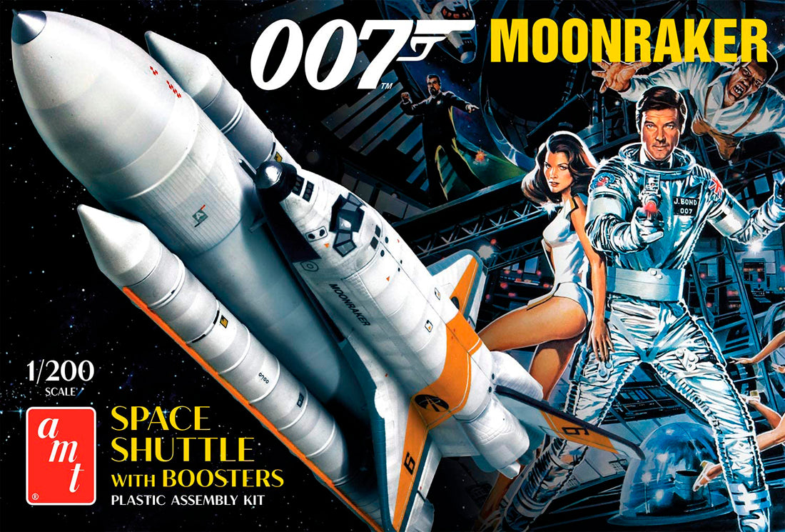 Space Shuttle With Boosters From James Bond Moonraker [Kit]