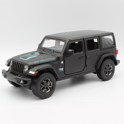 Jeep Wrangler Rubicon (4XE) in matt black
