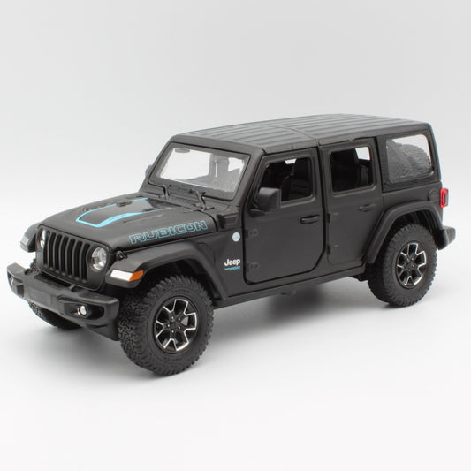 Jeep Wrangler Rubicon (4XE) in matt black
