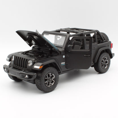 Jeep Wrangler Rubicon (4XE) in matt black