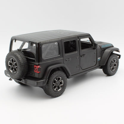 Jeep Wrangler Rubicon (4XE) in matt black