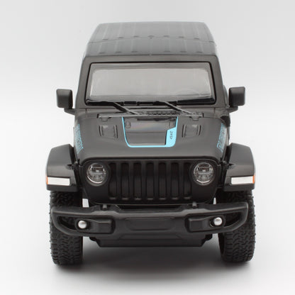 Jeep Wrangler Rubicon (4XE) in matt black