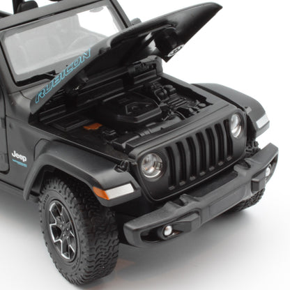 Jeep Wrangler Rubicon (4XE) in matt black