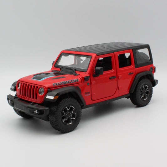 Jeep Wrangler Rubicon (4XE) in red