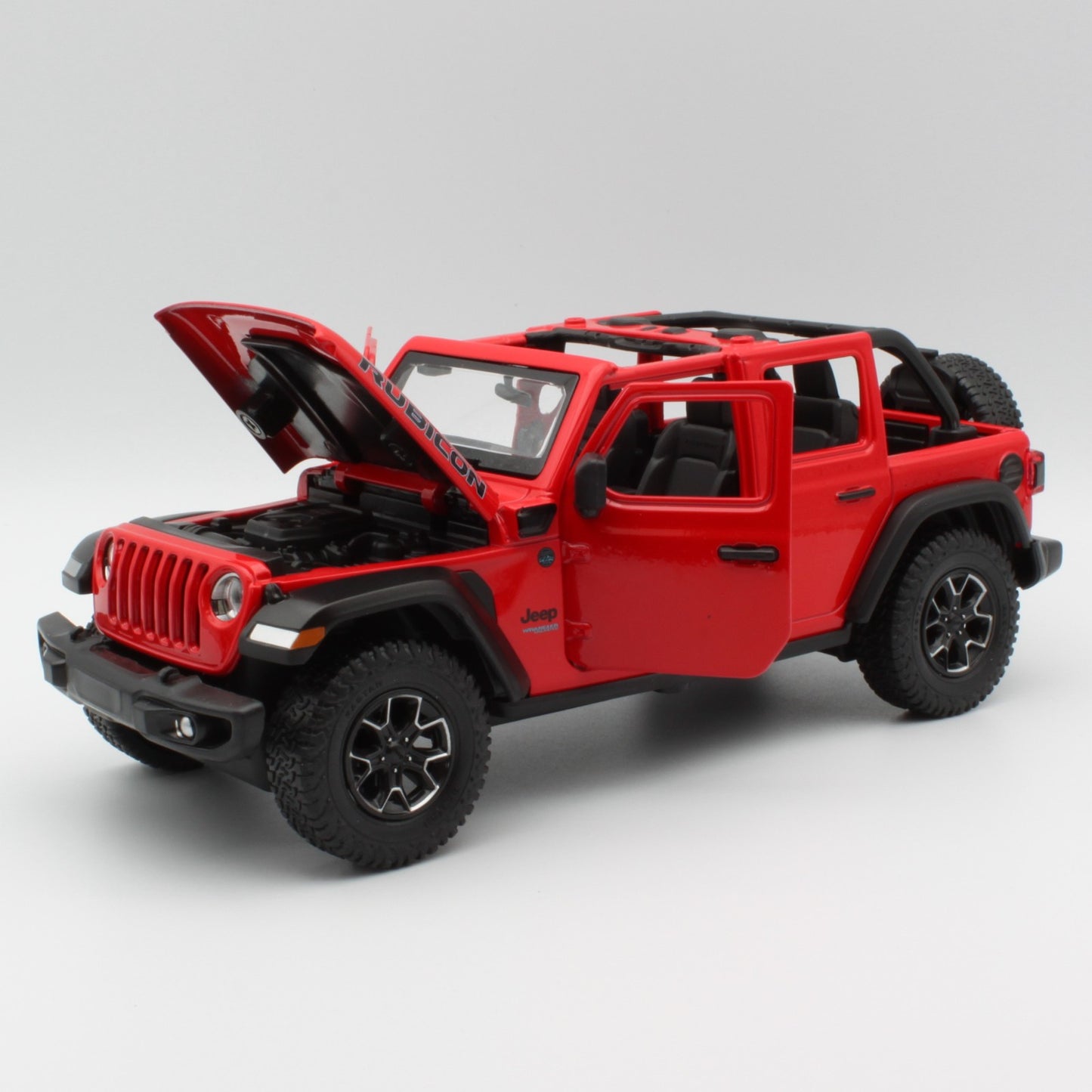 Jeep Wrangler Rubicon (4XE) in red