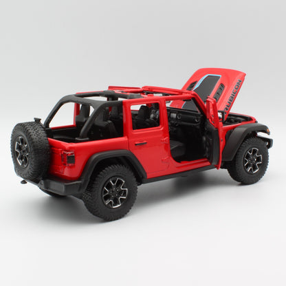 Jeep Wrangler Rubicon (4XE) in red