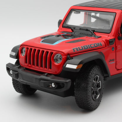 Jeep Wrangler Rubicon (4XE) in red