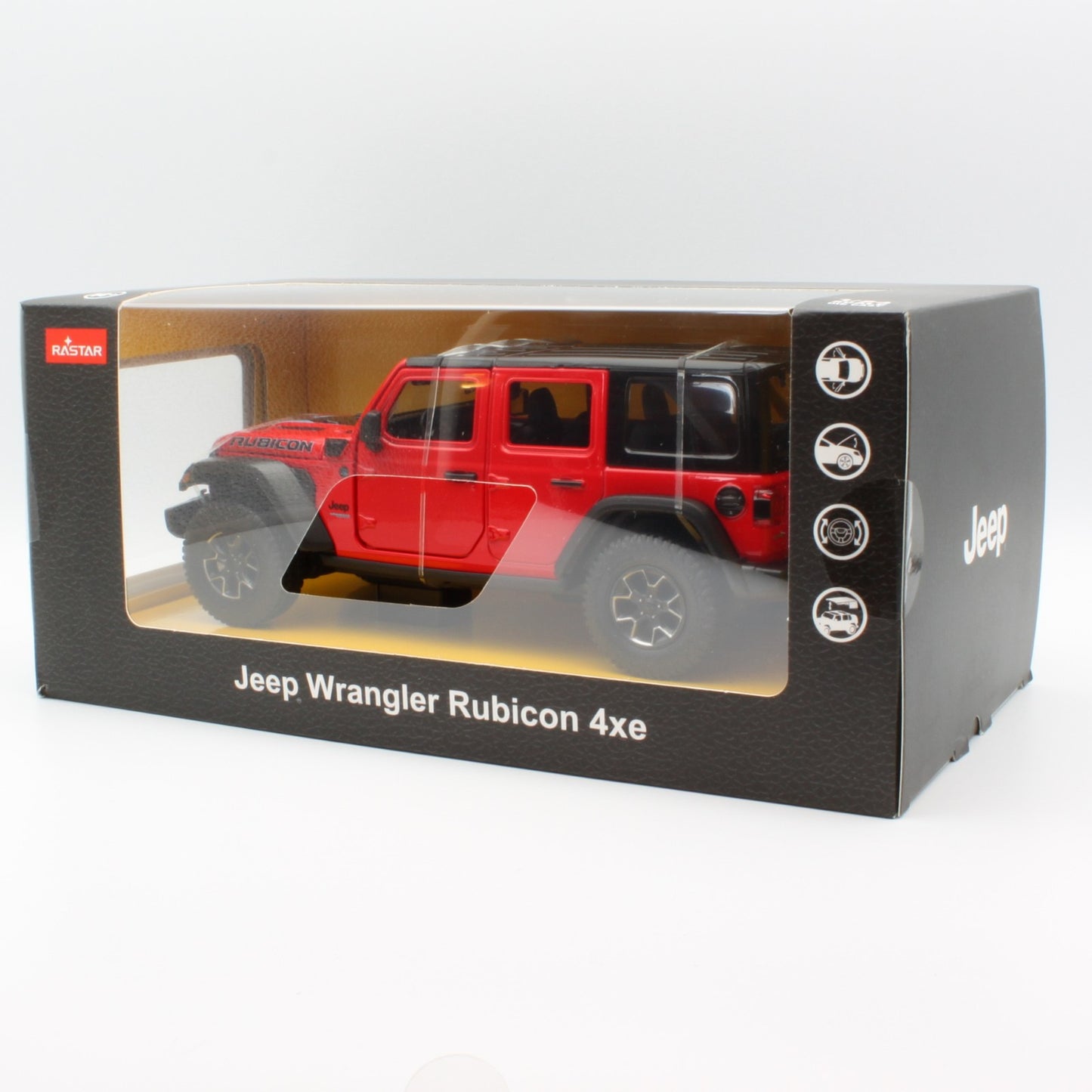 Jeep Wrangler Rubicon (4XE) in red
