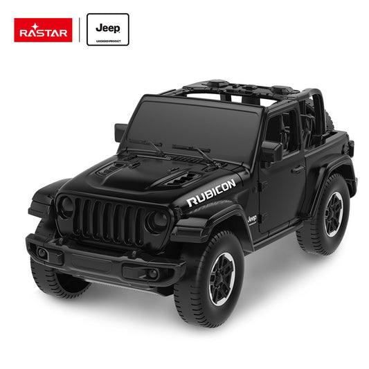 Jeep Wrangler Rubicon (Open) in Black
