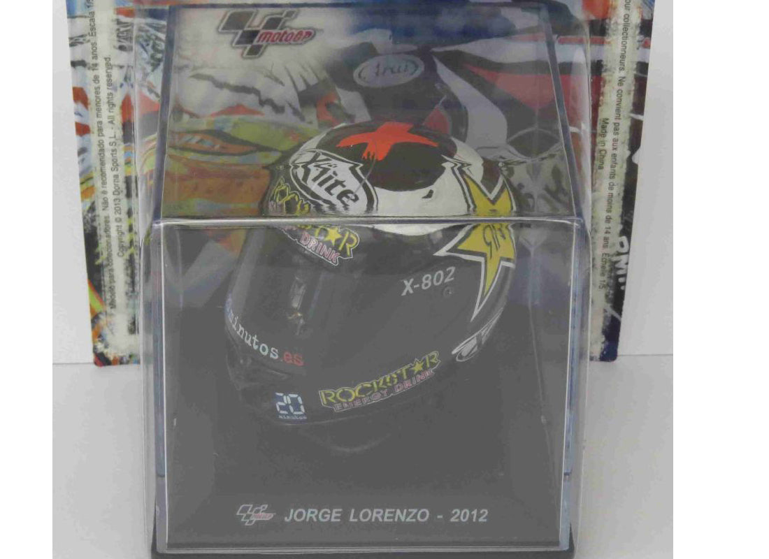Jorge Lorenzo Jorge Lorenzo (World Champion MotoGP 2012) in Black, Yellow and White