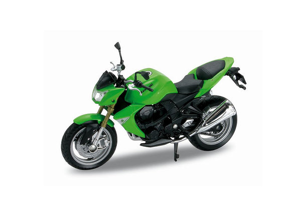 Kawasaki Z1000 (2007) in Green | Welly Collectible – MiniModelShop