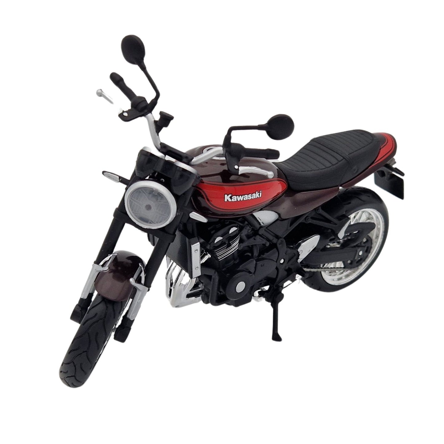 Kawasaki Z900RS in retro Burgundy/Orange