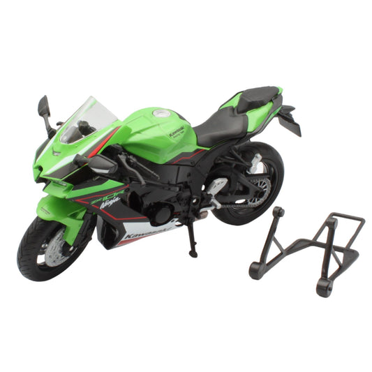 Kawasaki ZX-10R in green and black