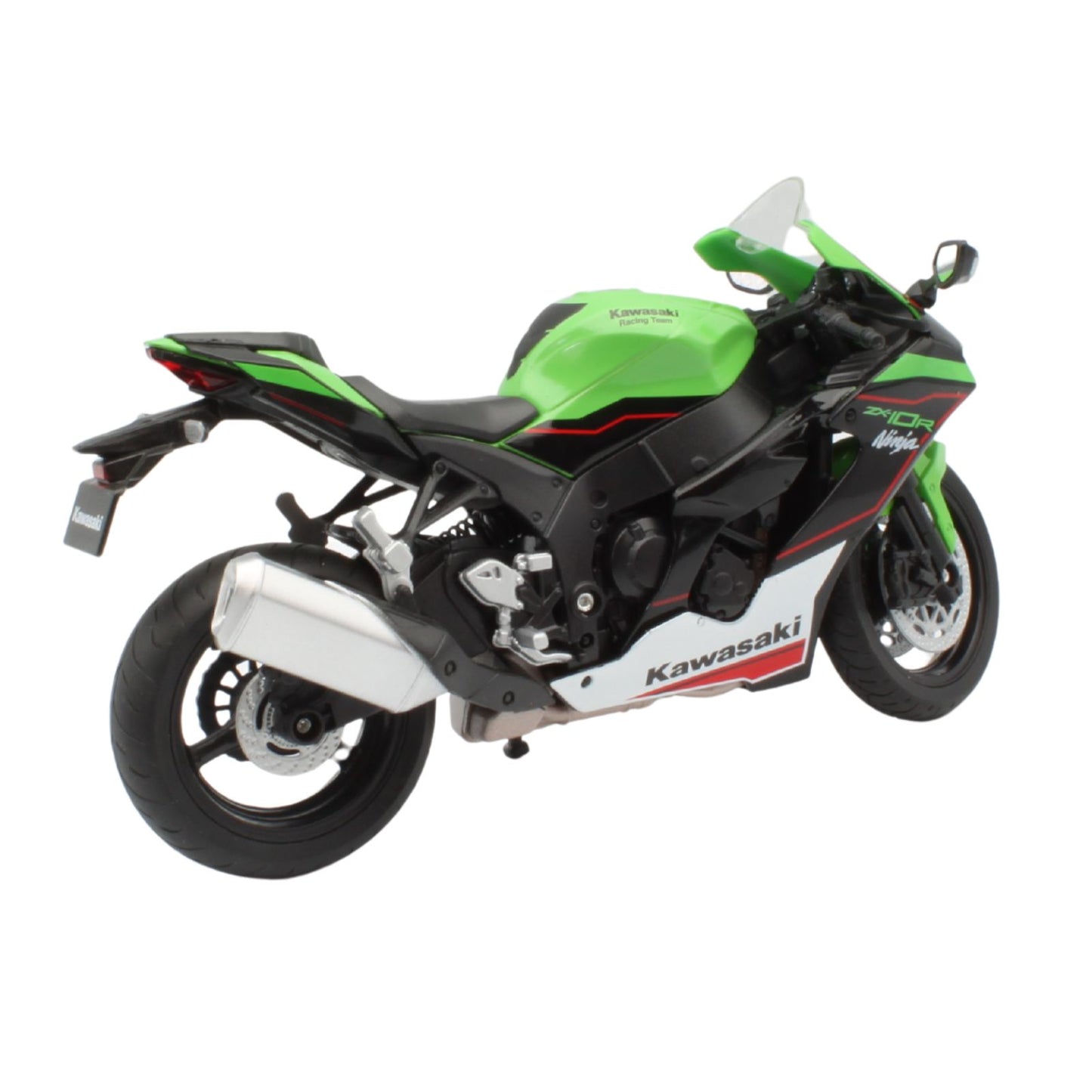 Kawasaki ZX-10R in green and black