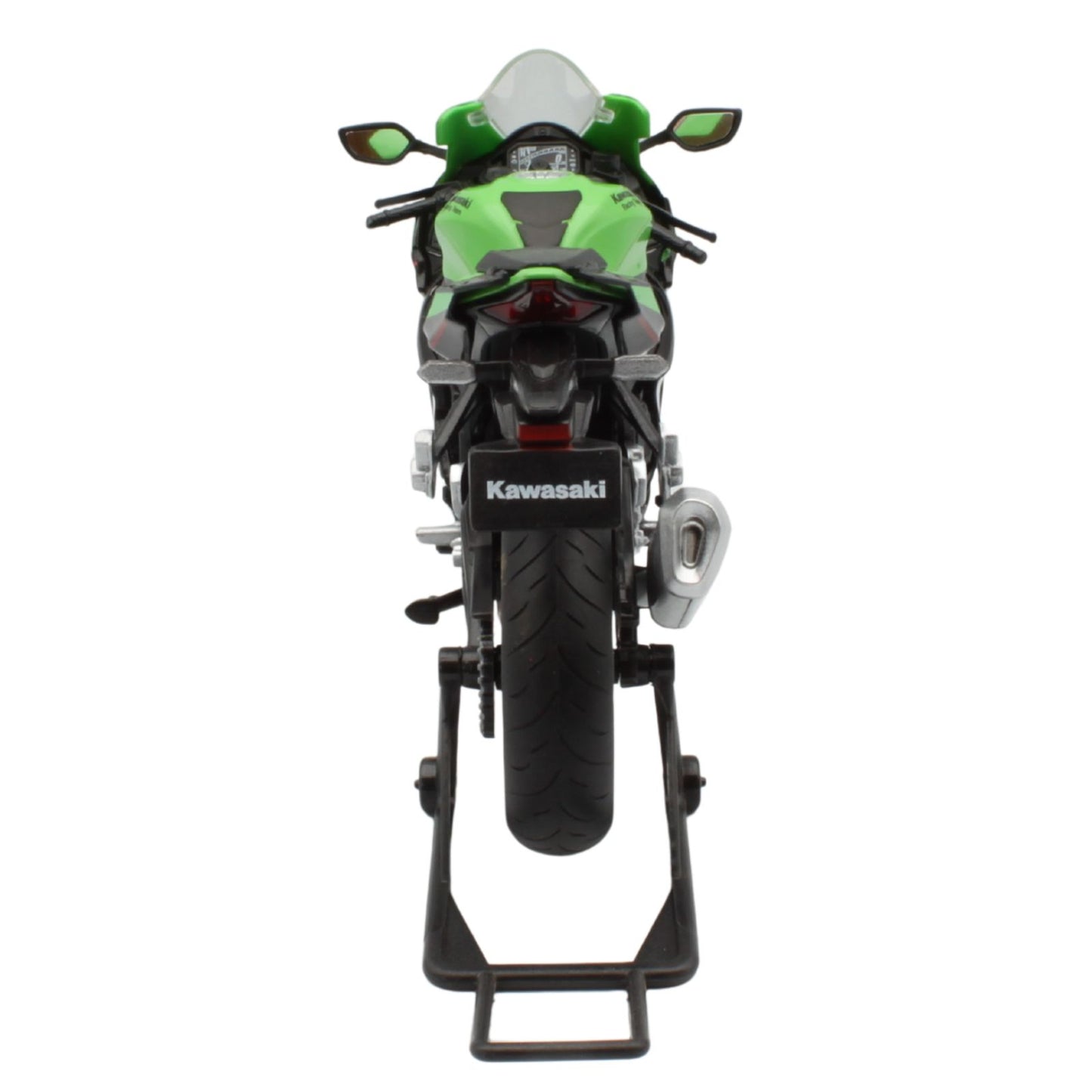 Kawasaki ZX-10R in green and black