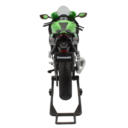 Kawasaki ZX-10R in green and black