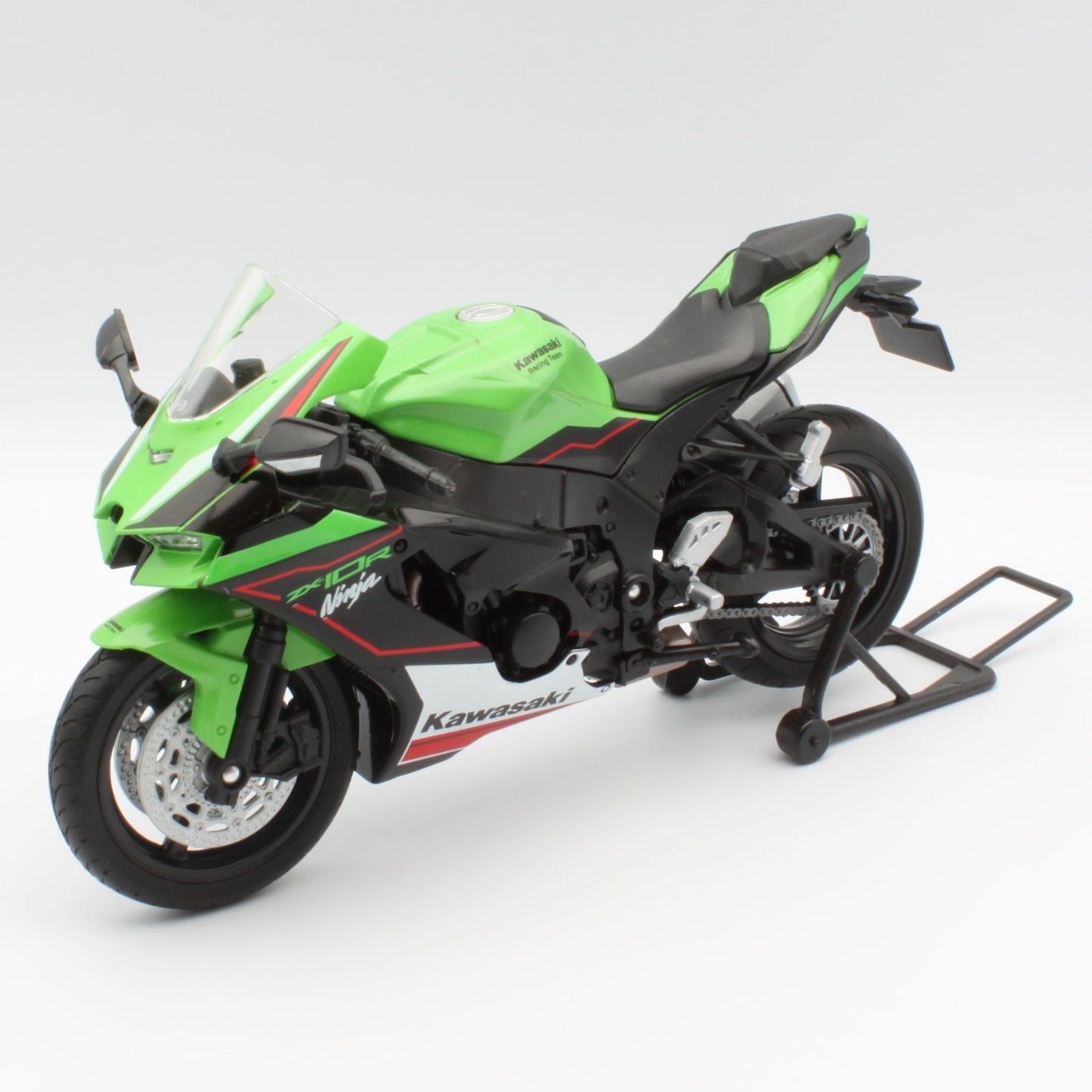 Kawasaki ZX-10R in green and black