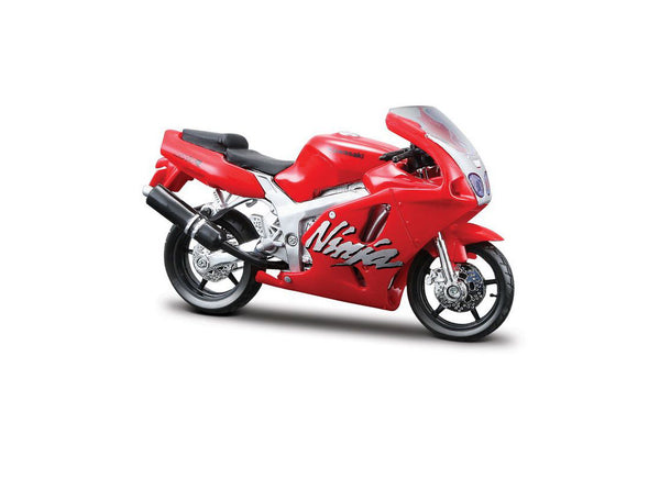 Kawasaki ZX-7R in Red | Bburago Collectible – MiniModelShop