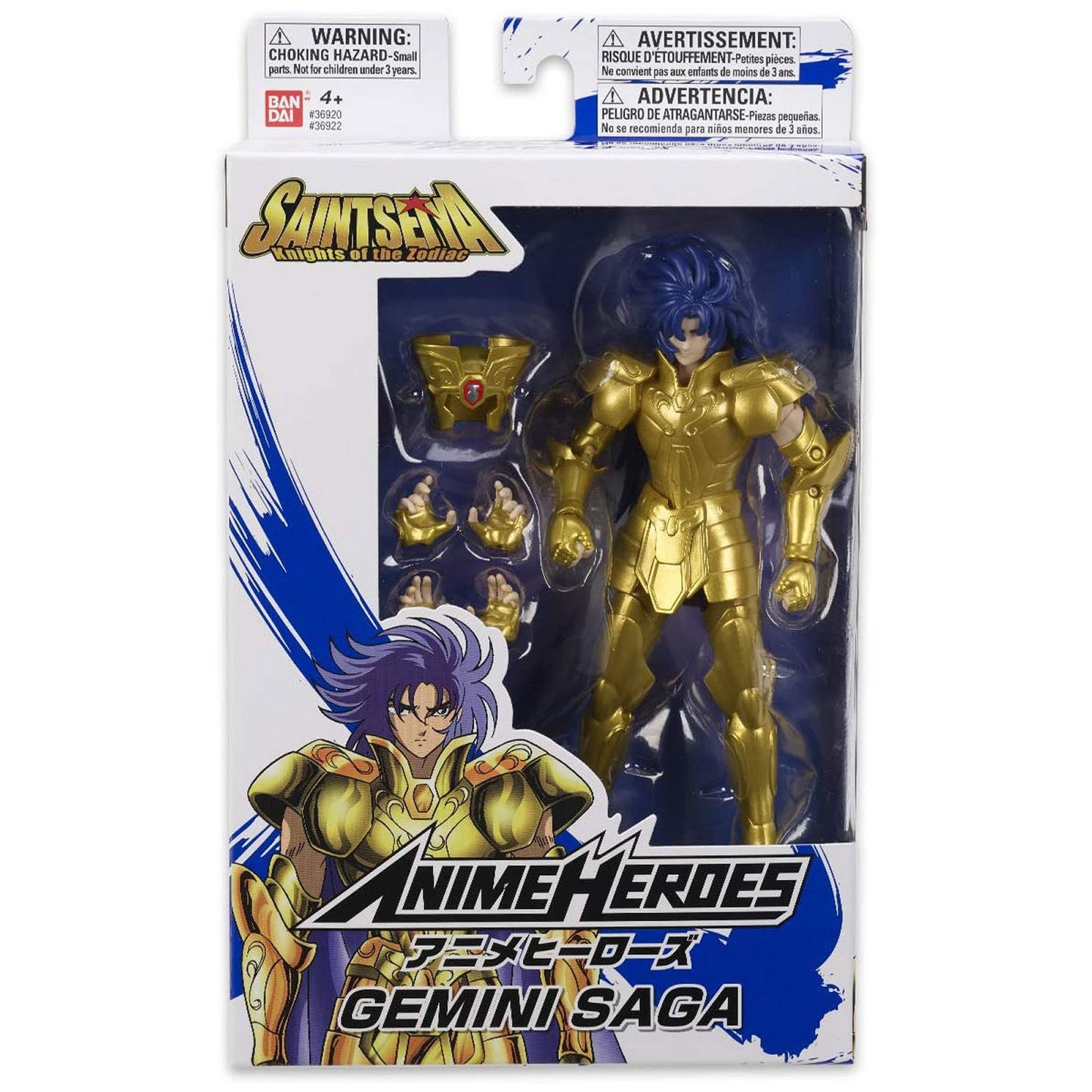 Gemini Saga Figure From Knights of the Zodiac: Saint Seiya
