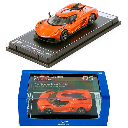 Koenigsegg Jesko Absolut (Hypercar League Collection Series) in Sweet Mandarin