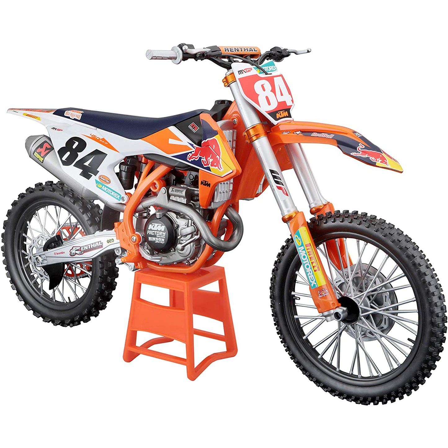 KTM Red Bull Supercross SX450 (#84 2018) in Orange
