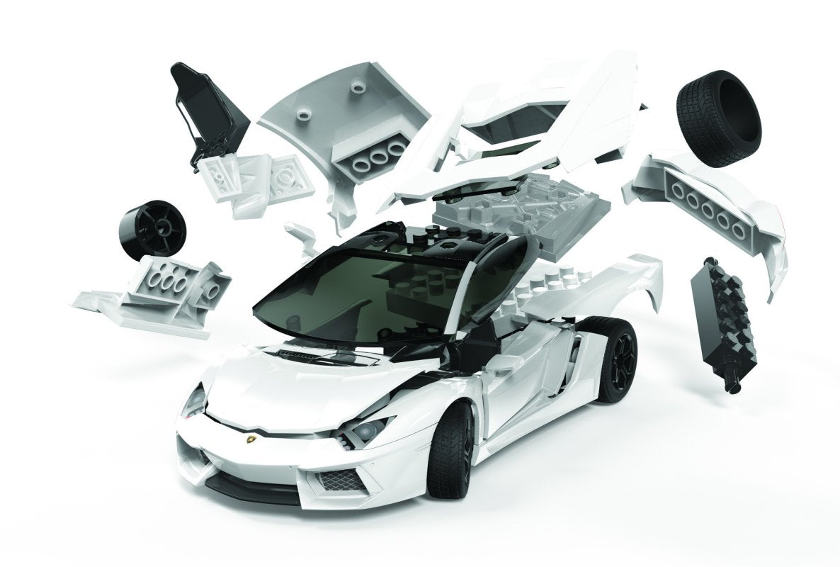 Lamborghini Aventador (LP 700-4) [Kit] in White