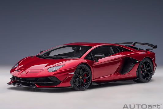 Lamborghini Aventador SVJ (2019) in Metallic Red