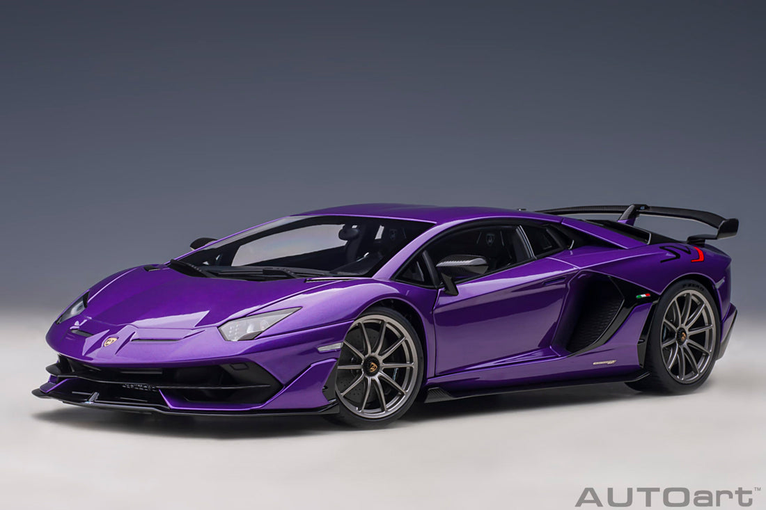 Lamborghini Aventador SVJ (2019) in Purple Pearl