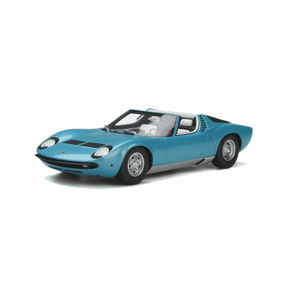 Lamborghini Miura P400 Roadster (Resin Series 1968) in Blue