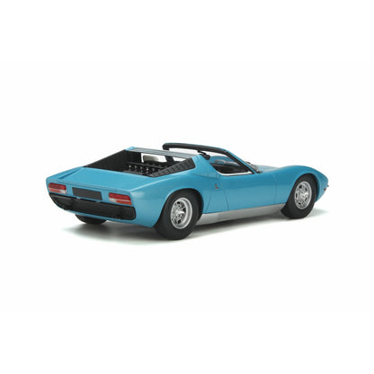Lamborghini Miura P400 Roadster (Resin Series 1968) in Blue